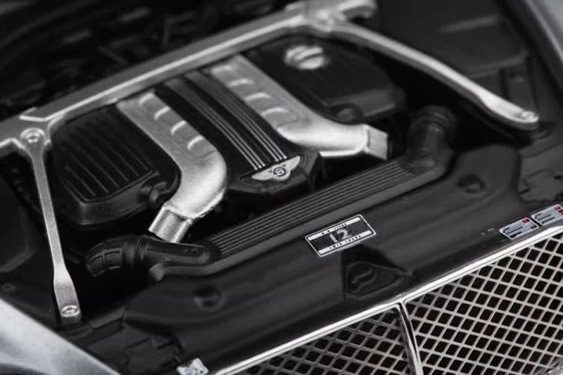 [Norev] 1:18 Bentley 2019 Continental GT argento modellino di auto Die-Cast
