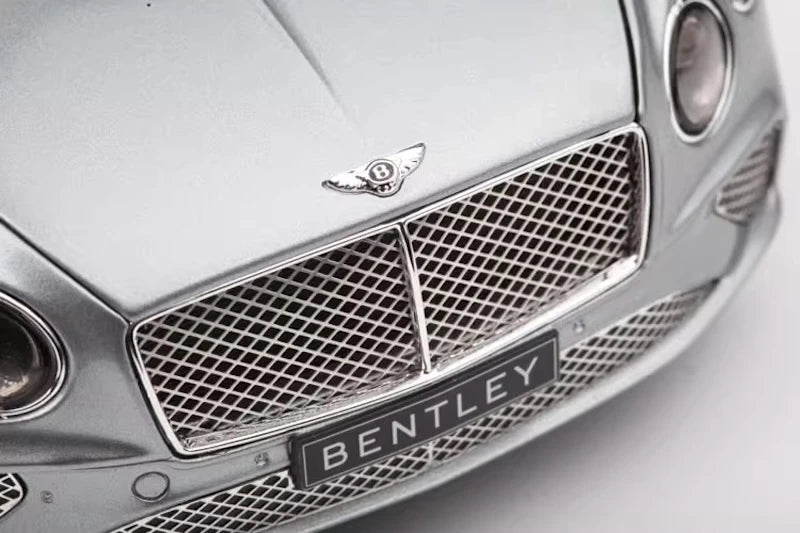[Norev] 1:18 Bentley 2019 Continental GT Silver Model Car Die-Cast