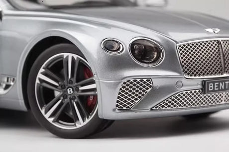 [Norev] 1:18 Bentley 2019 Continental GT Silver Model Car Die-Cast