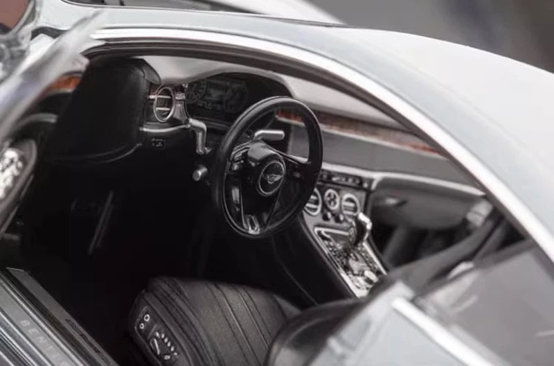 [Norev] 1:18 Bentley 2019 Continental GT argento modellino di auto Die-Cast