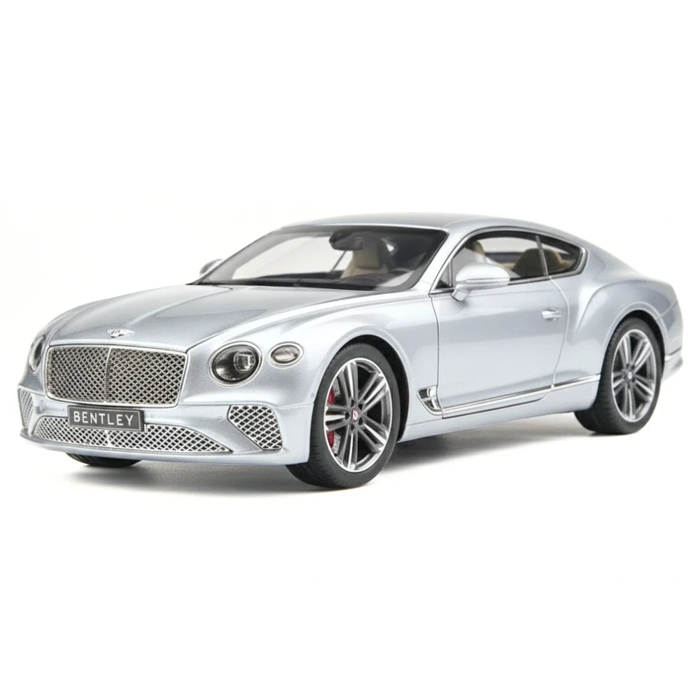 [Norev] 1:18 Bentley 2019 Continental GT argento modellino di auto Die-Cast