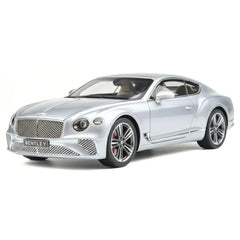 [Norev] 1:18 Bentley 2019 Continental GT argento modellino di auto Die-Cast