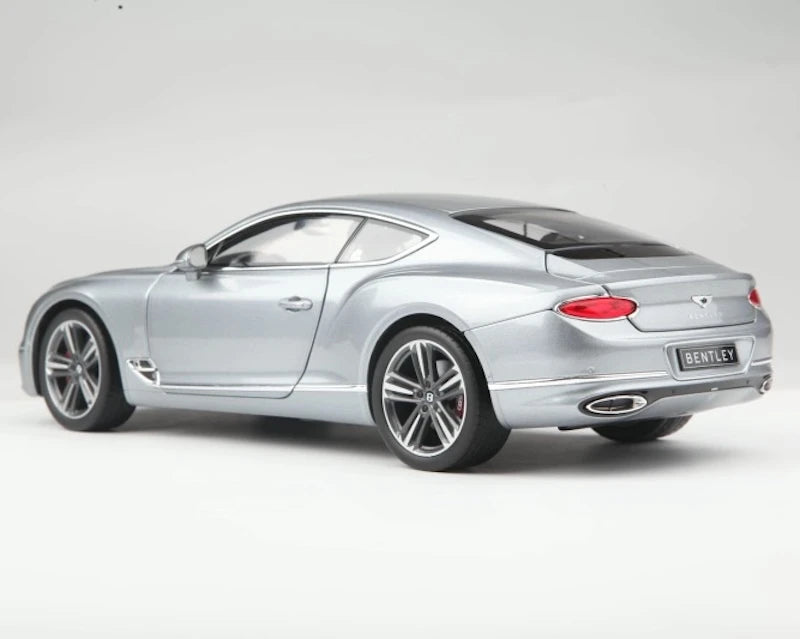 [Norev] 1:18 Bentley 2019 Continental GT Silver Model Car Die-Cast