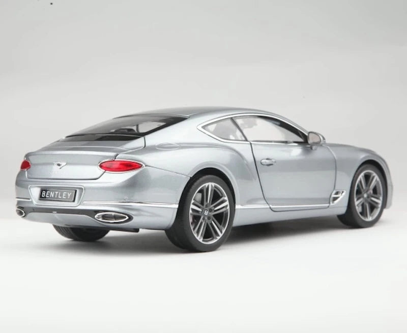 [Norev] 1:18 Bentley 2019 Continental GT argento modellino di auto Die-Cast