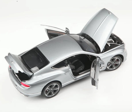 [Norev] 1:18 Bentley 2019 Continental GT Silver Model Car Die-Cast