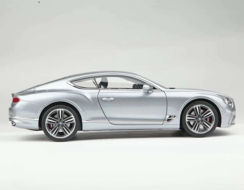 [Norev] 1:18 Bentley 2019 Continental GT Silver Model Car Die-Cast
