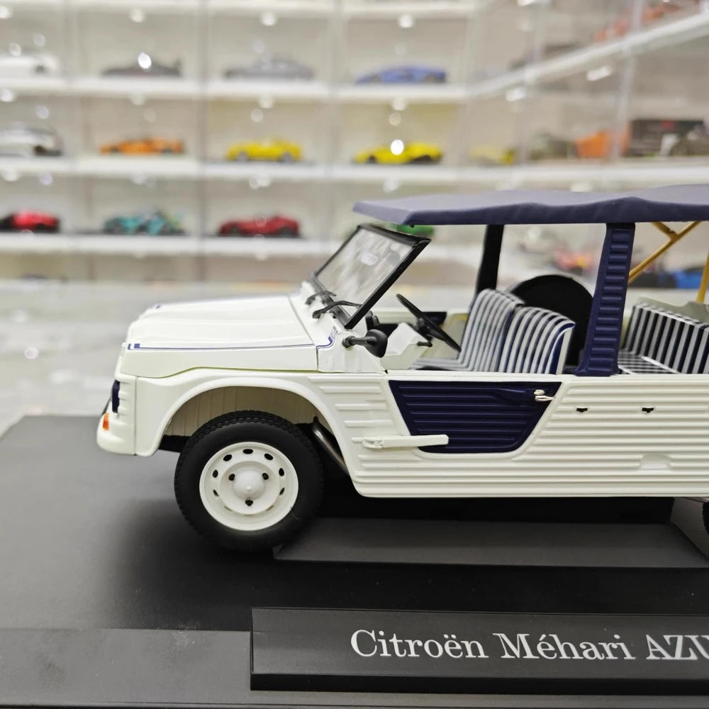 [Norev] 1:18 Citroen 1983 Mehari AZUR Model Car Die-Cast