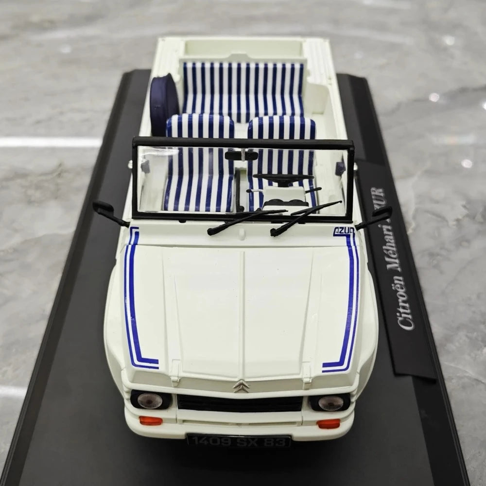 [Norev] 1:18 Citroen 1983 Mehari AZUR Model Car Die-Cast