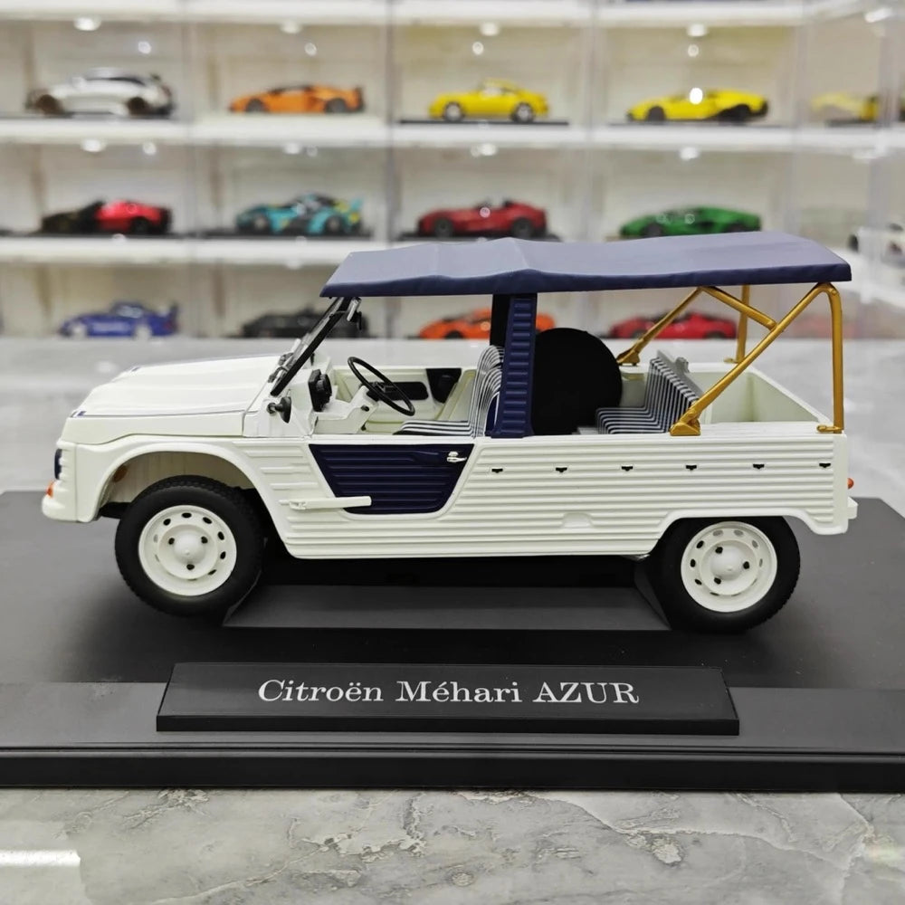 [Norev] 1:18 Citroen 1983 Mehari AZUR Model Car Die-Cast