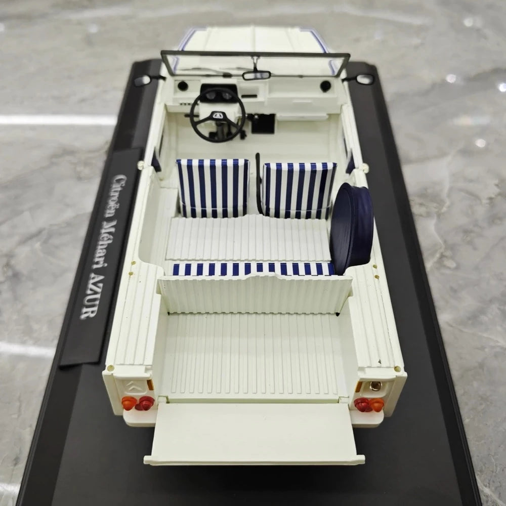 [Norev] 1:18 Citroen 1983 Mehari AZUR Model Car Die-Cast