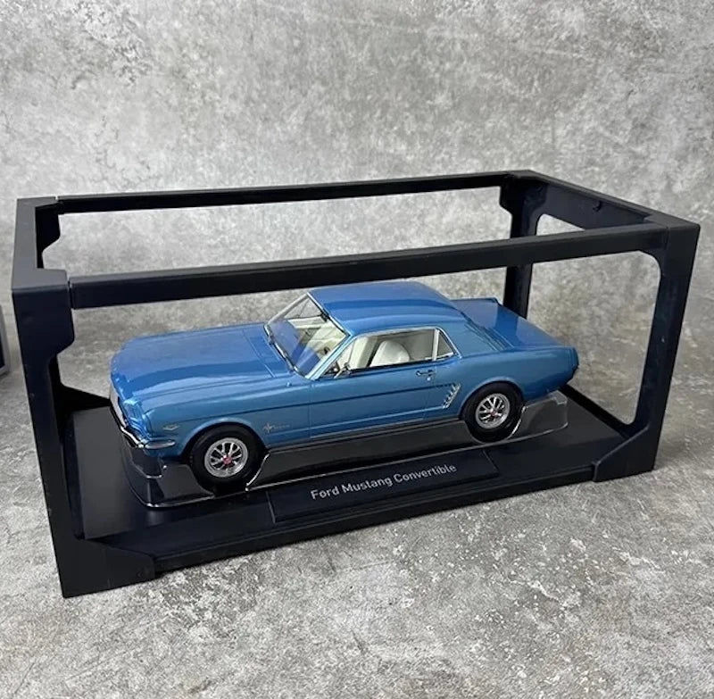 [Norev] 1:18 Ford 1965 Mustang Blue Model Car Resin