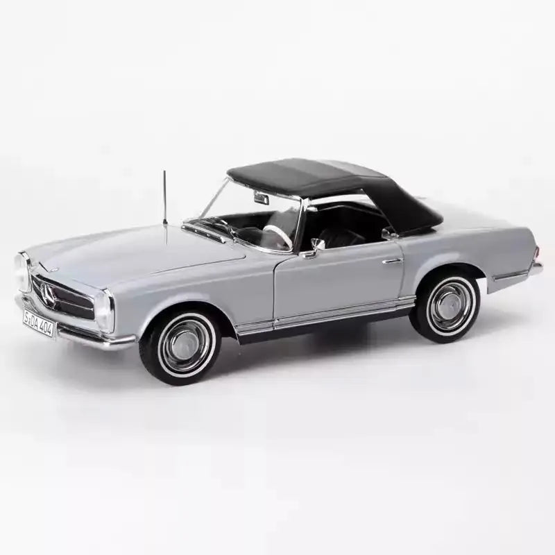 [Norev] 1:18 Mercedes-Benz 1963 230SL Pagoda Gray Model Car Die-Cast