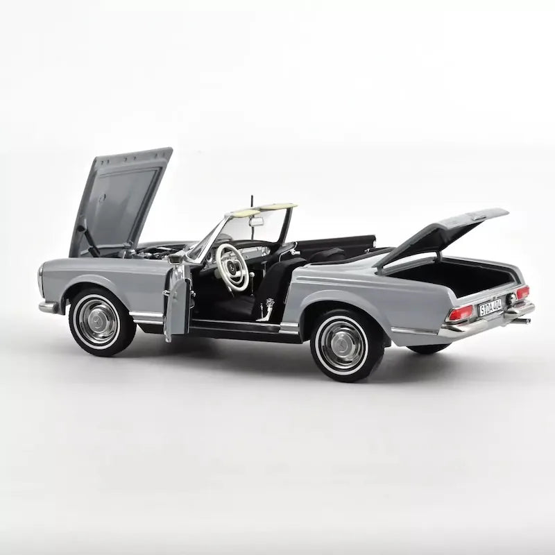 [Norev] 1:18 Mercedes-Benz 1963 230SL Pagoda Gray Model Car Die-Cast