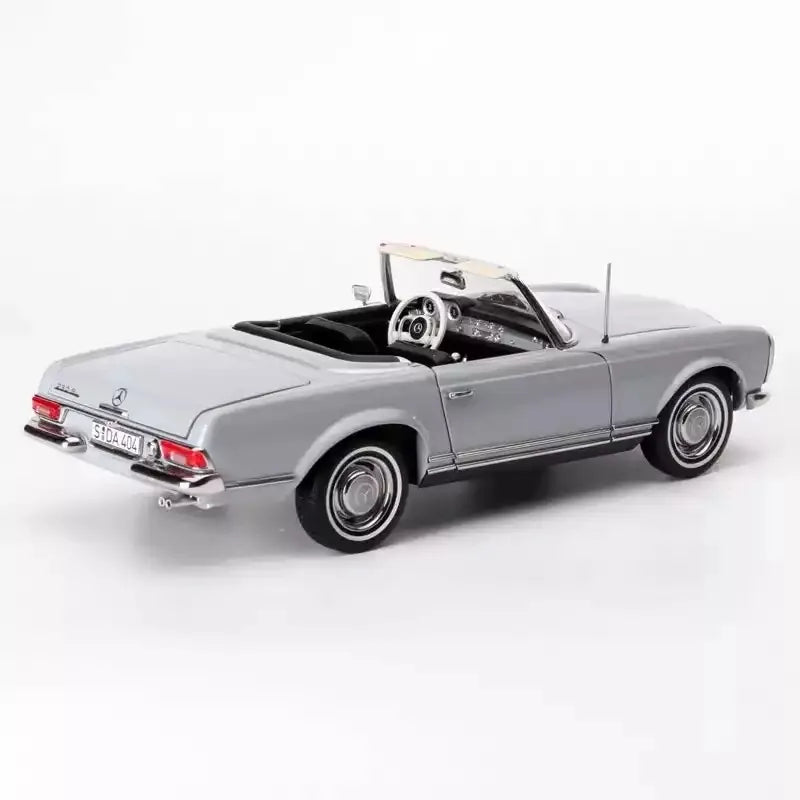 [Norev] 1:18 Mercedes-Benz 1963 230SL Pagoda Gray Model Car Die-Cast