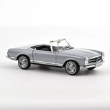 [Norev] 1:18 Mercedes-Benz 1963 230SL Pagoda Gray Model Car Die-Cast