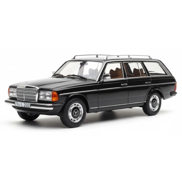 [Norev] 1:18 Mercedes-Benz 1980 200T T-Model S123 Estate Black Model Car Die-Cast
