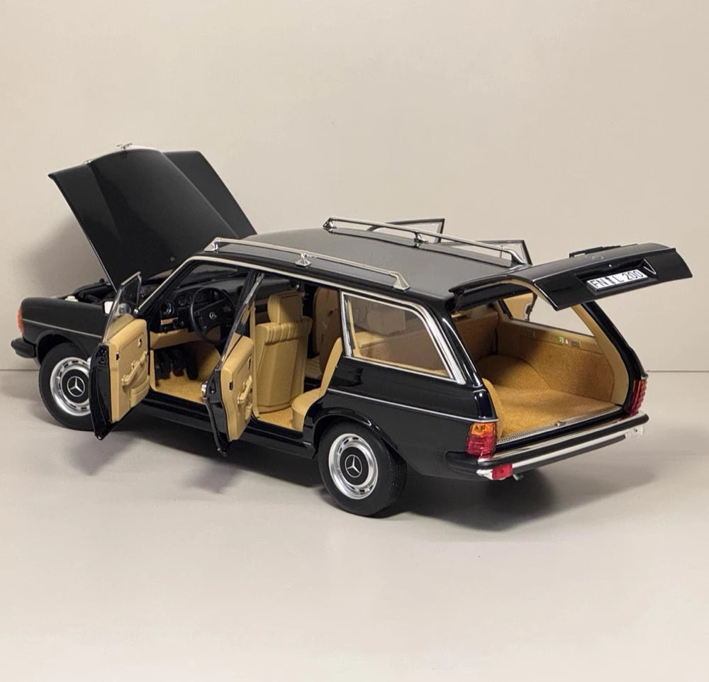 [Norev] 1:18 Mercedes-Benz 1980 200T T-Model S123 Estate zwart modelauto Die-Cast