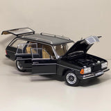[Norev] 1:18 Mercedes-Benz 1980 200T T-Model S123 Estate Black Model Car Die-Cast