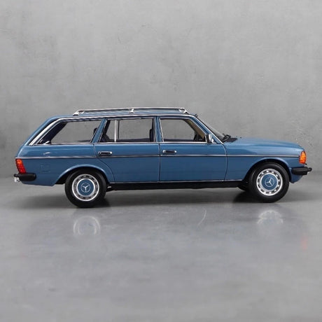 [Norev] 1:18 Mercedes-Benz 1980 200T T-Model S123 Estate Blue Model Car Die-Cast