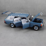 [Norev] 1:18 Mercedes-Benz 1980 200T T-Model S123 Estate Blue Model Car Die-Cast