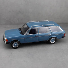 [Norev] 1:18 Mercedes-Benz 1980 200T T-Model S123 Estate blå modellbil Die-Cast