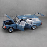 [Norev] 1:18 Mercedes-Benz 1980 200T T-Model S123 Estate Blue Model Car Die-Cast