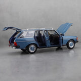 [Norev] 1:18 Mercedes-Benz 1980 200T T-Model S123 Estate Blue Model Car Die-Cast