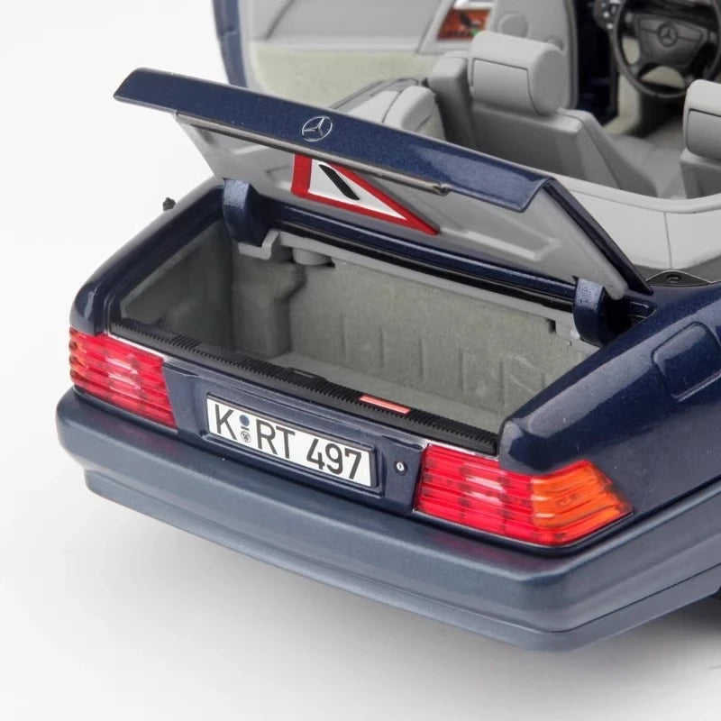 [Norev] 1:18 Mercedes-Benz 1989 SL-Class R129 blu modellino di auto Die-Cast