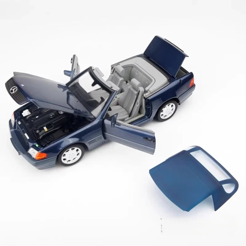 [Norev] 1:18 Mercedes-Benz 1989 SL-Class R129 blu modellino di auto Die-Cast