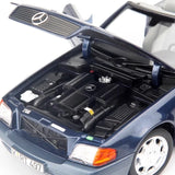 [Norev] 1:18 Mercedes-Benz 1989 SL-Class R129 Blue Model Car Die-Cast