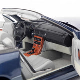 [Norev] 1:18 Mercedes-Benz 1989 SL-Class R129 Blue Model Car Die-Cast