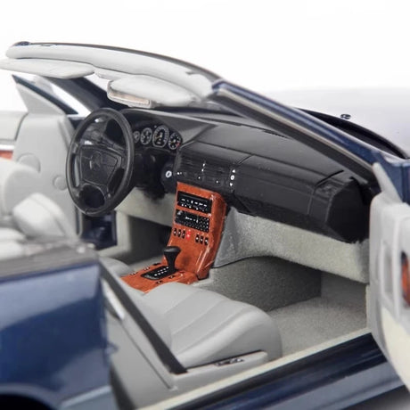[Norev] 1:18 Mercedes-Benz 1989 SL-Class R129 Blue Model Car Die-Cast