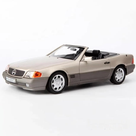 [Norev] 1:18 Mercedes-Benz 1989 SL-Class R129 Gold Model Car Die-Cast