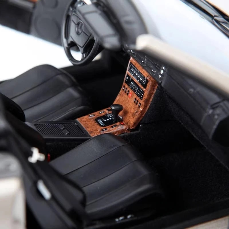 [Norev] 1:18 Mercedes-Benz 1989 SL-Class R129 oro modellino di auto Die-Cast