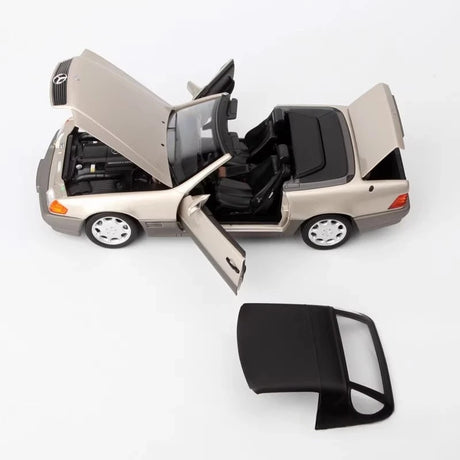 [Norev] 1:18 Mercedes-Benz 1989 SL-Class R129 Gold Model Car Die-Cast