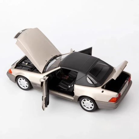 [Norev] 1:18 Mercedes-Benz 1989 SL-Class R129 Gold Model Car Die-Cast