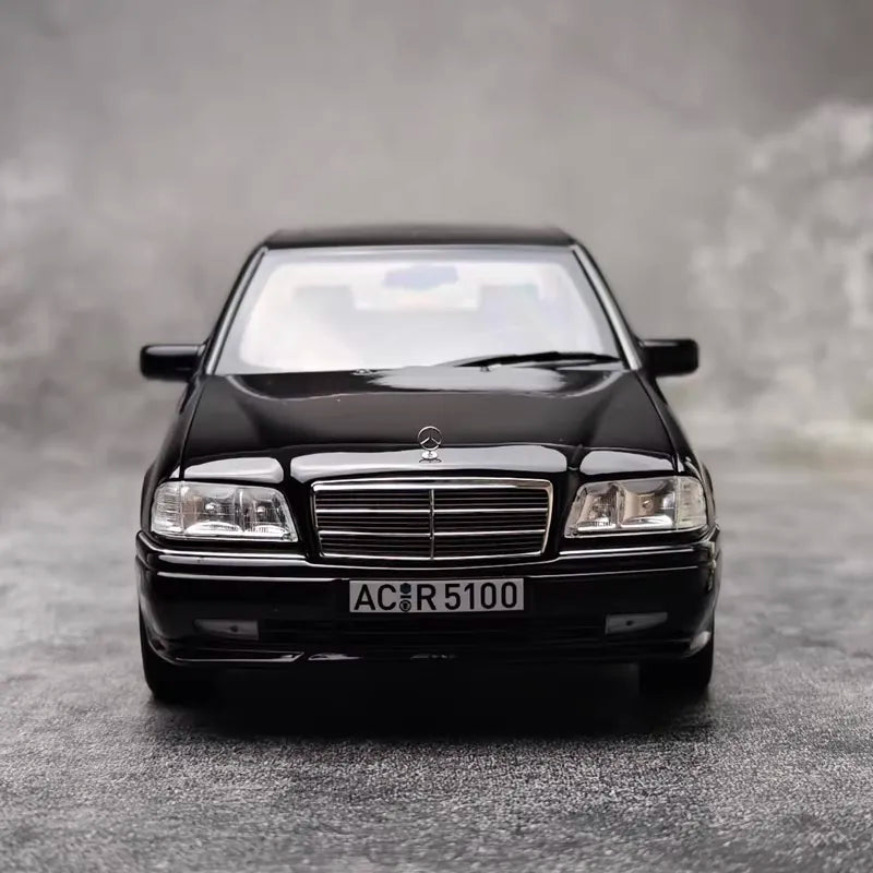 [Norev] 1:18 Mercedes-Benz 1993 C-Class W202 Black Model Car Die-Cast