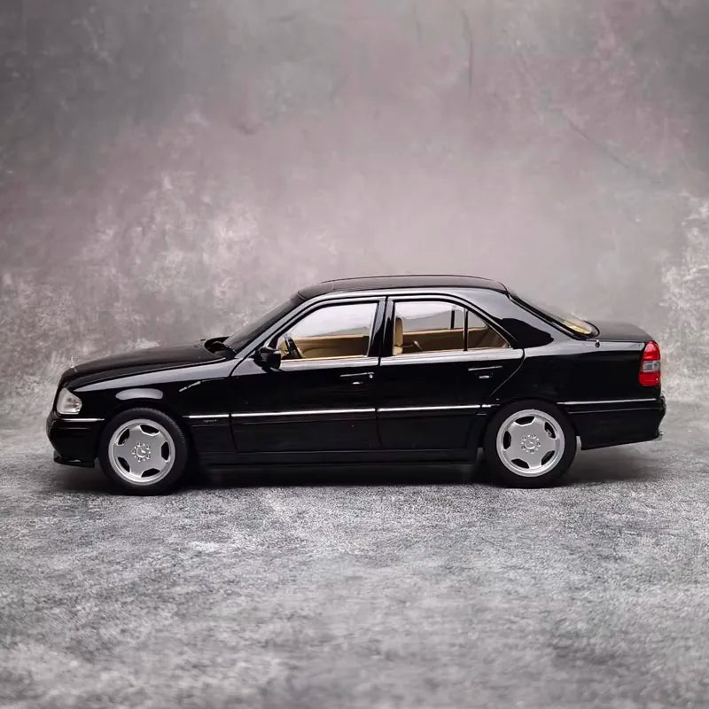 [Norev] 1:18 Mercedes-Benz 1993 C-Class W202 Black Model Car Die-Cast