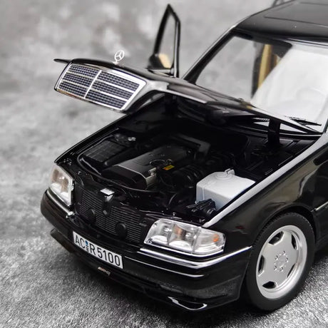 [Norev] 1:18 Mercedes-Benz 1993 C-Class W202 Black Model Car Die-Cast