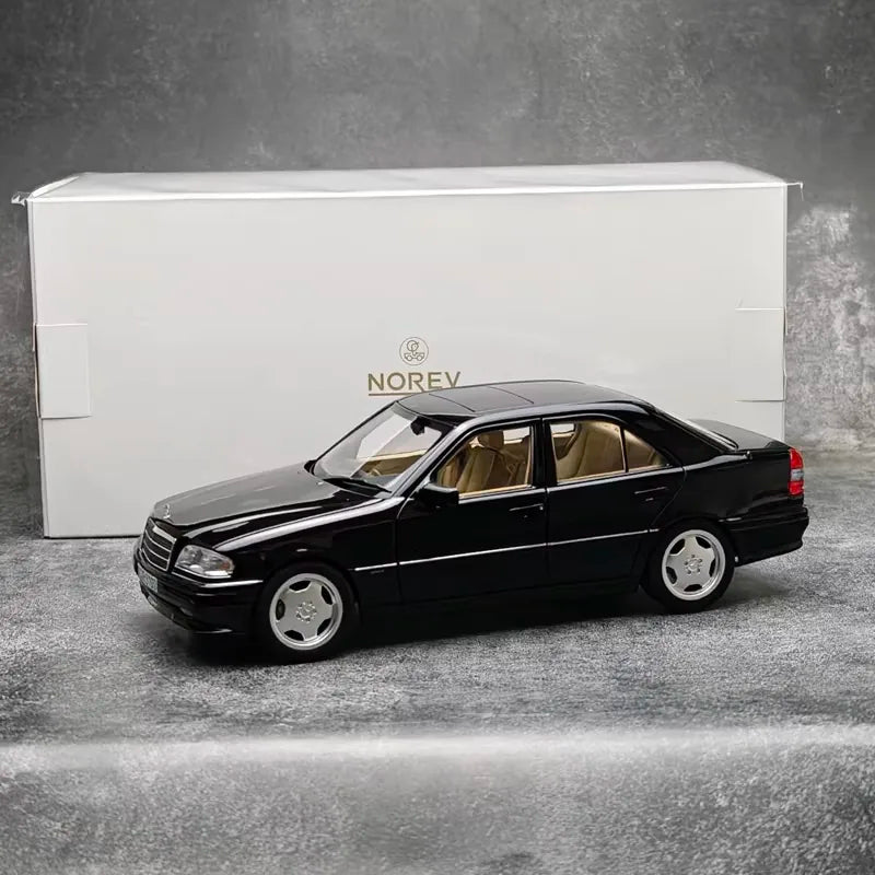 [Norev] 1:18 Mercedes-Benz 1993 C-Class W202 Black Model Car Die-Cast