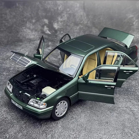 [Norev] 1:18 Mercedes-Benz 1993 C-Class W202 Green Model Car Die-Cast