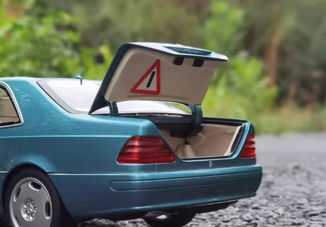 [Norev] 1:18 Mercedes-Benz 1997 CL600 Coupe Blue Model Car Die-Cast