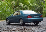 [Norev] 1:18 Mercedes-Benz 1997 CL600 Coupe bleu voiture miniature Die-Cast