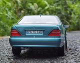 [Norev] 1:18 Mercedes-Benz 1997 CL600 Coupe bleu voiture miniature Die-Cast