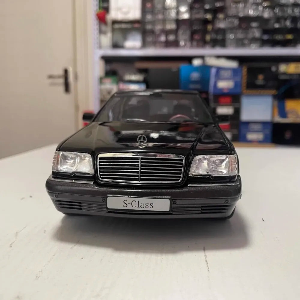 [Norev] 1:18 Mercedes-Benz 1997 S600 W140 noir voiture miniature Die-Cast