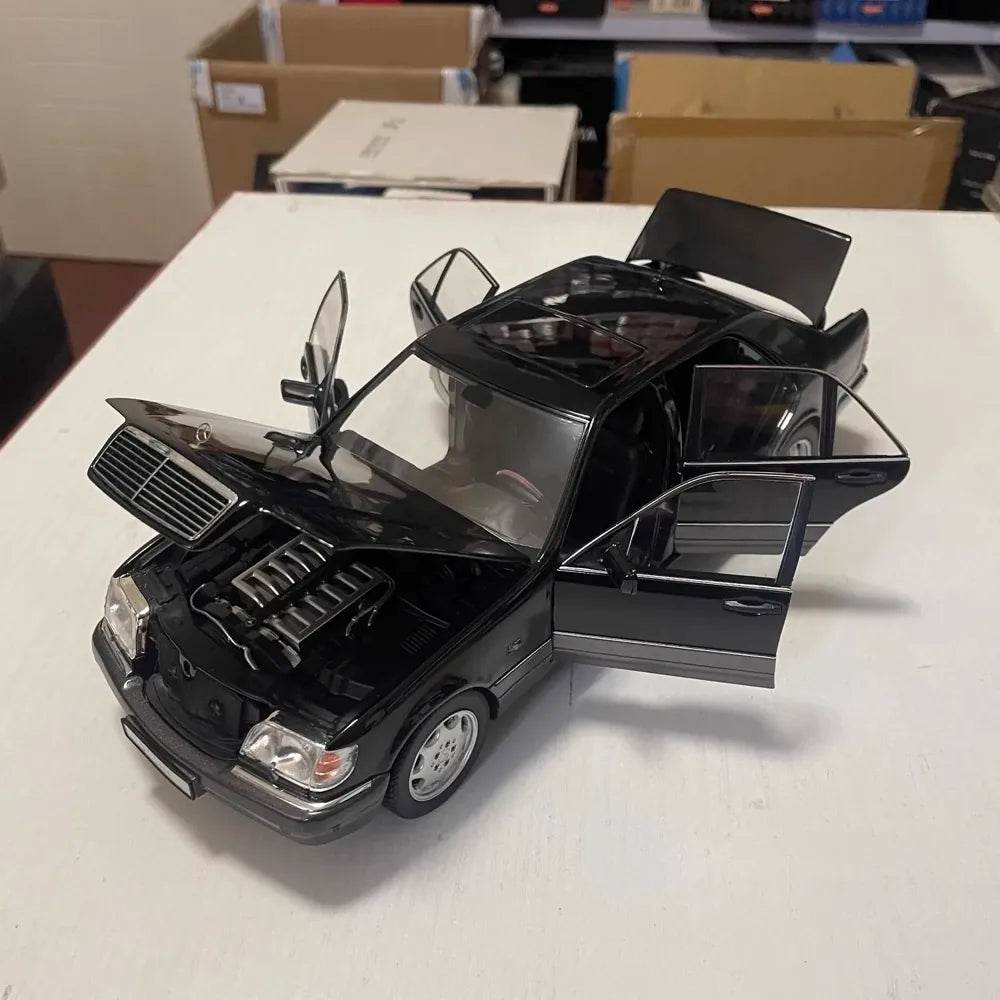 [Norev] 1:18 Mercedes-Benz 1997 S600 W140 noir voiture miniature Die-Cast
