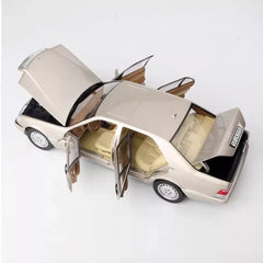[Norev] 1:18 Mercedes-Benz 1997 S600 W140 Rose Gold Model Car Die-Cast