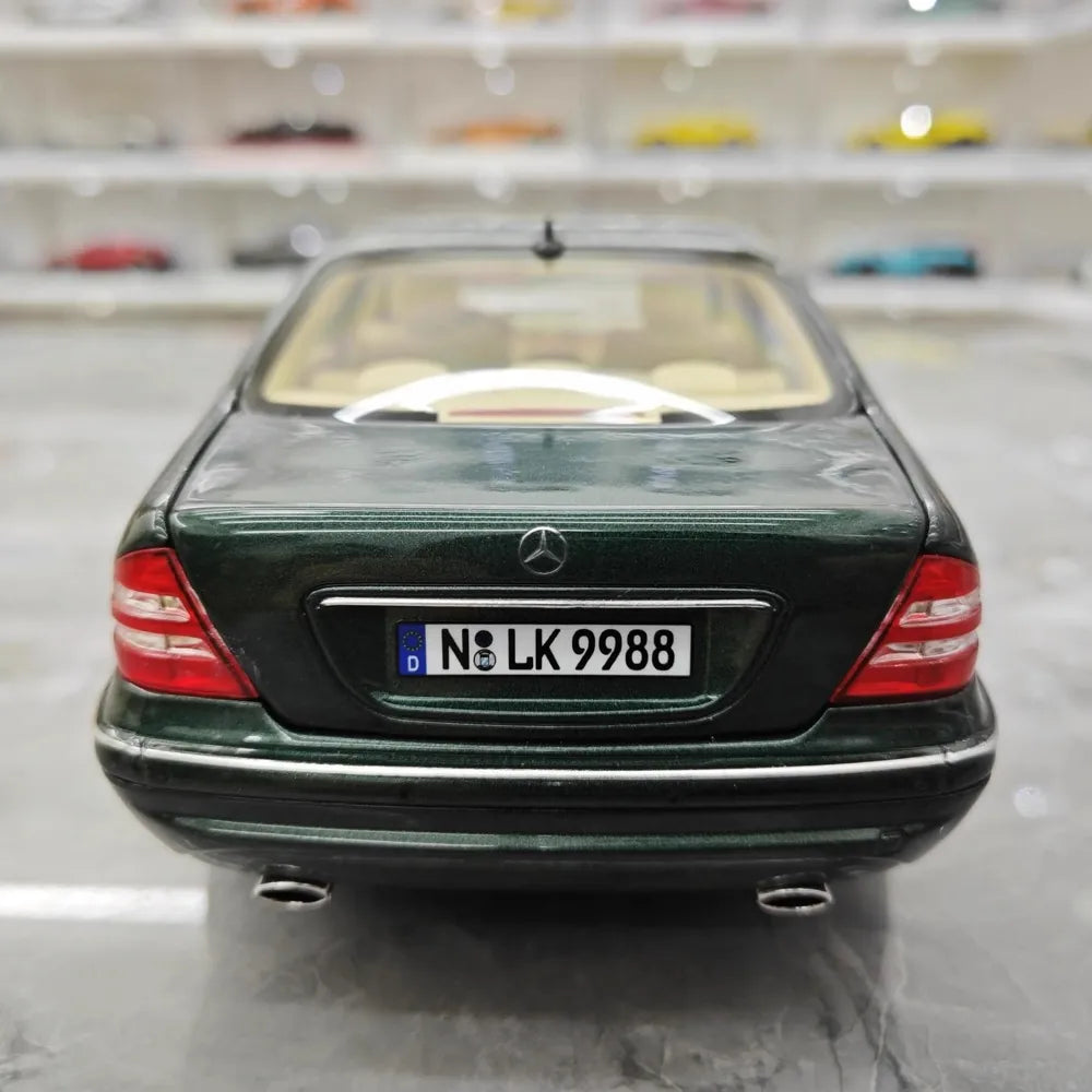 [Norev] 1:18 Mercedes-Benz 1998 S-Class W220 Green Model Car Die-Cast