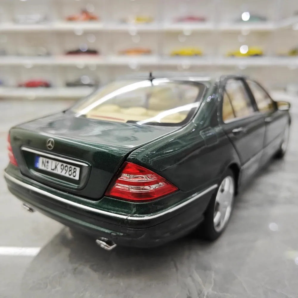 [Norev] 1:18 Mercedes-Benz 1998 S-Class W220 Green Model Car Die-Cast
