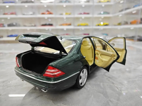 [Norev] 1:18 Mercedes-Benz 1998 S-Class W220 Green Model Car Die-Cast